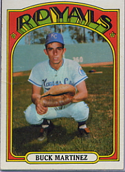 1972 Topps Baseball Cards      332     Buck Martinez